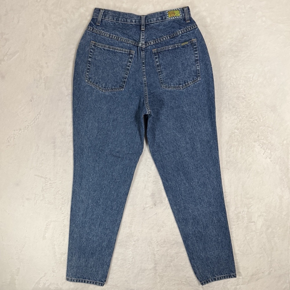 Vintage Embroidered High Waist Mom Jeans 13/14 Size 4 6 28 Festival Hippie Boho - Picture 2 of 16